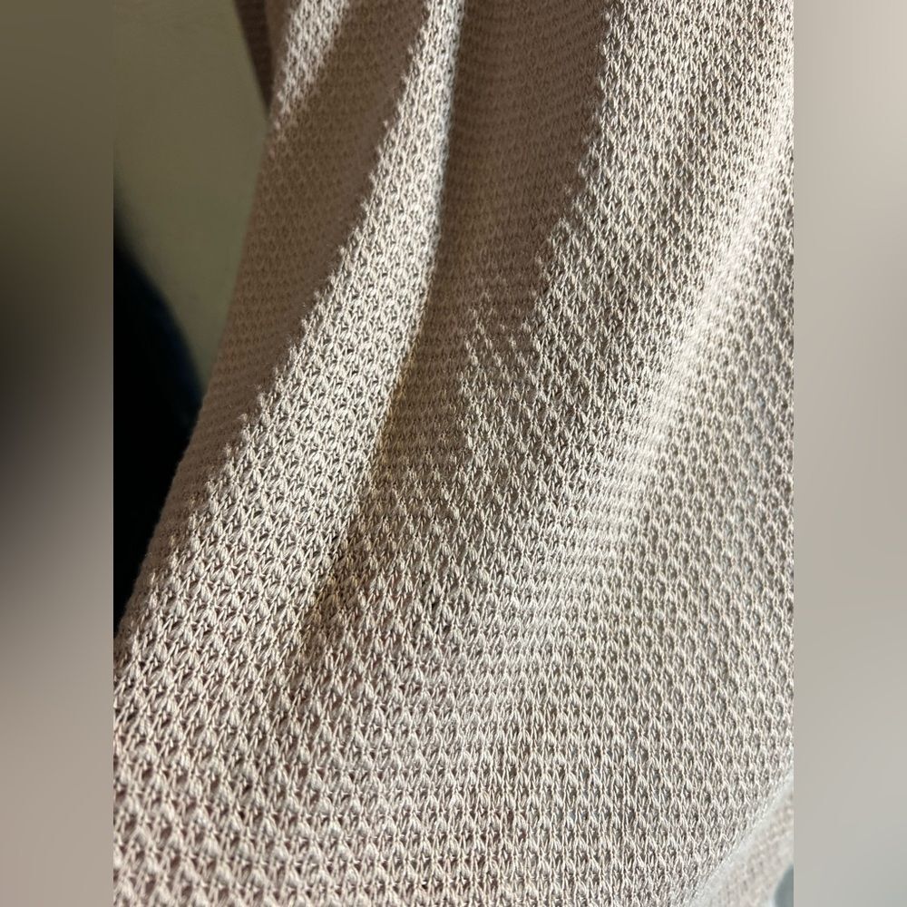 Volcom Tan Tunic With Cascading Open Front - image 7